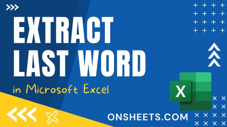 how-to-extract-last-word-in-excel-excel-exceltricks-exceltips-excel2007-excel2019-shorts