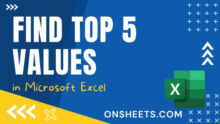 how-to-find-top-5-values-in-excel-9-methods-on-sheets