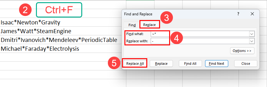 How To Search For Asterisk In Excel 6 Best Methods On Sheets 0379