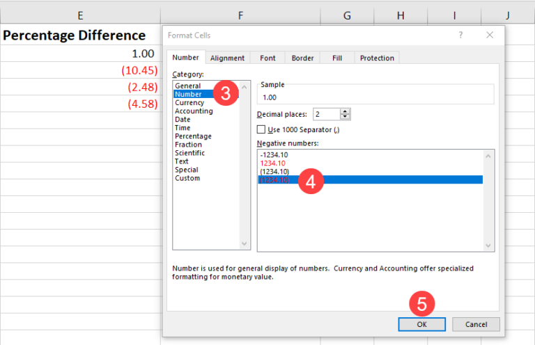 how-to-make-negative-percentages-in-parentheses-in-excel-4-methods-on-sheets