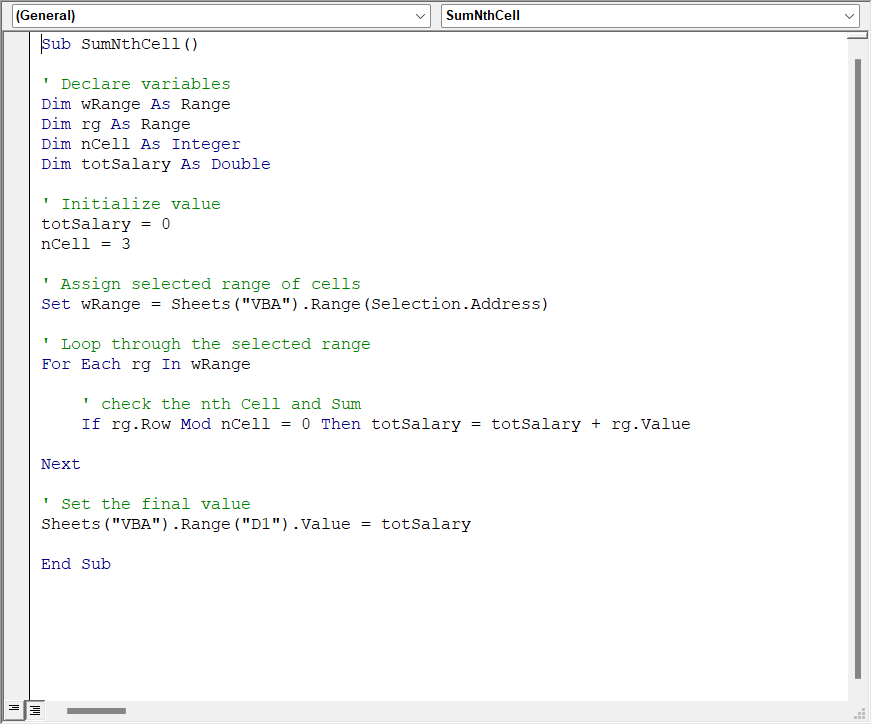 how-to-sum-every-nth-cell-in-excel-on-sheets