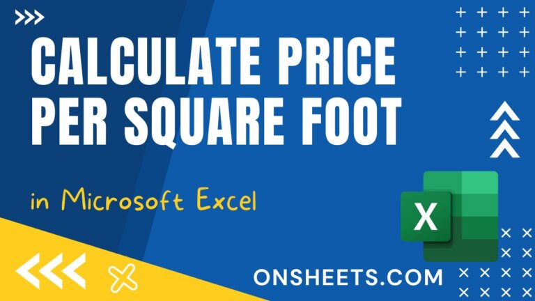 Calculate Price Per Square Foot 768x432 