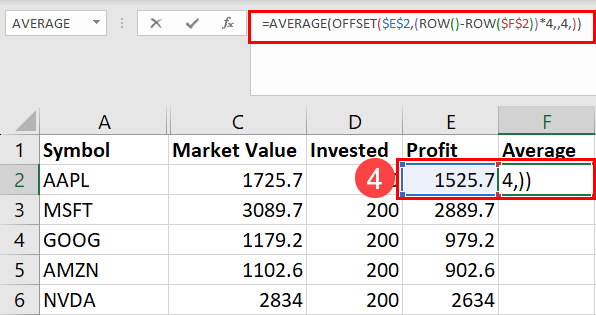 how-to-average-every-nth-cell-in-excel-3-ways-on-sheets