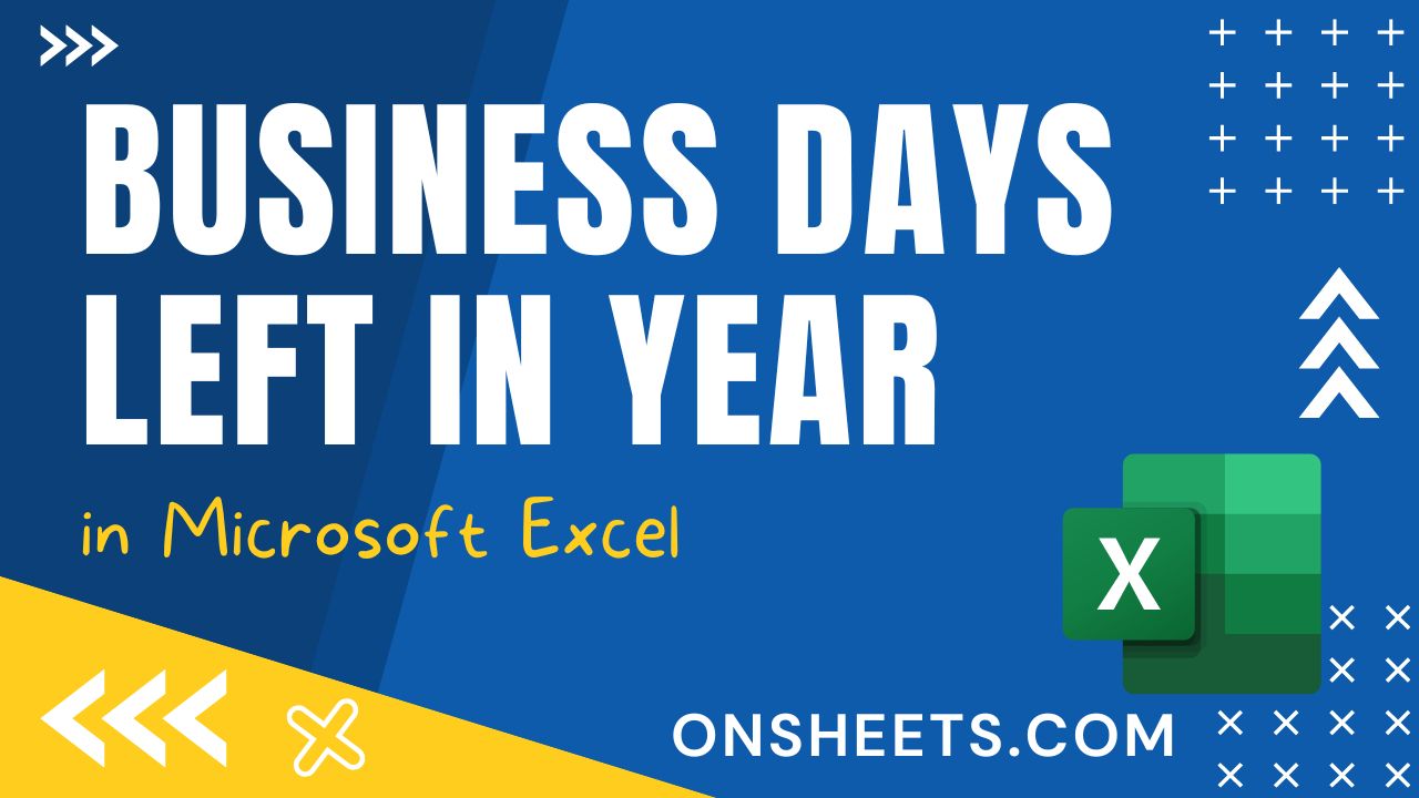 How to Calculate Business Days Left in Year in Excel 5 Best Ways On